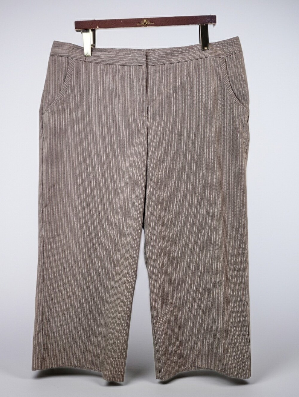 Izod Cool FX Golf Pinstriped Pants Size 16